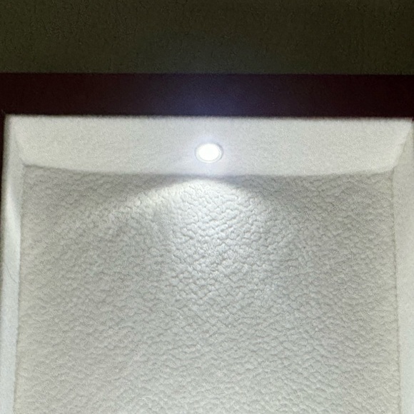 New Wooden Jewelry Box with LED Light Elegant Design Durable Soft Inside Wedding - Picture 4 of 14